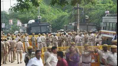 Delhi: Protest by Dalits against temple demolition turns violent