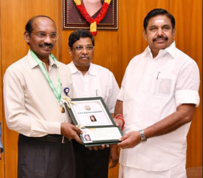 isro-chief-k-sivan-receives-tn-govt-s-abdul-kalam-award-chennai-news