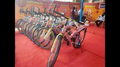 Trichy children from households with best RWH structures to get bicycles
