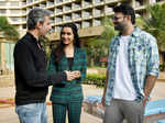 Anil Thadani, Shraddha Kapoor and Prabhas