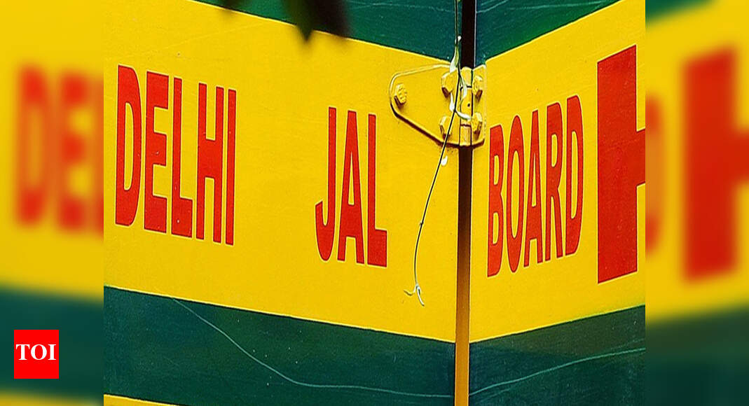 DJB online services being upgraded | Delhi News - Times of India