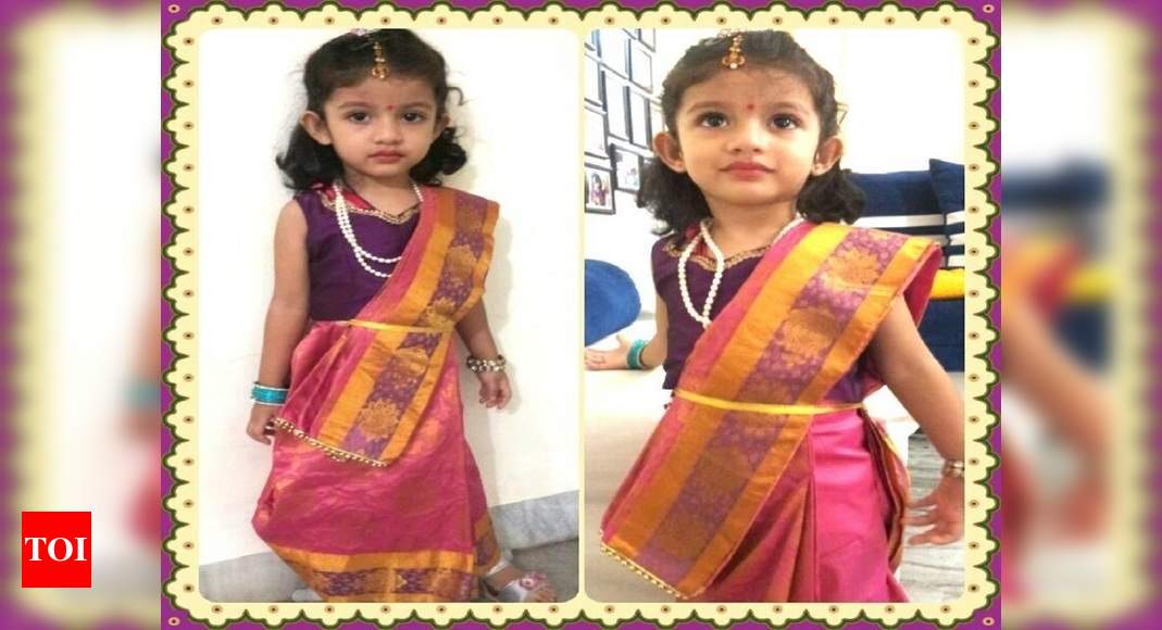 Janmashtami 2022 Radha Dresses and Makeup Ideas for Girls: Dress Your  Little Girl Look Like Radha on Gokulashtami Festival (Watch Video  Tutorials) | 🙏🏻 LatestLY