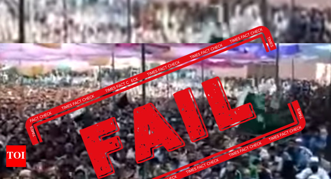 Fake: Old video used it shows protests in Kashmir