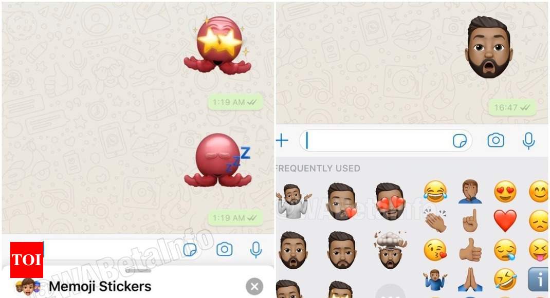 Memoji Stickers on WhatsApp may soon be available for 