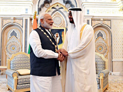 PM Modi, Abu Dhabi crown prince discuss ways to improve India-UAE trade, cultural ties
