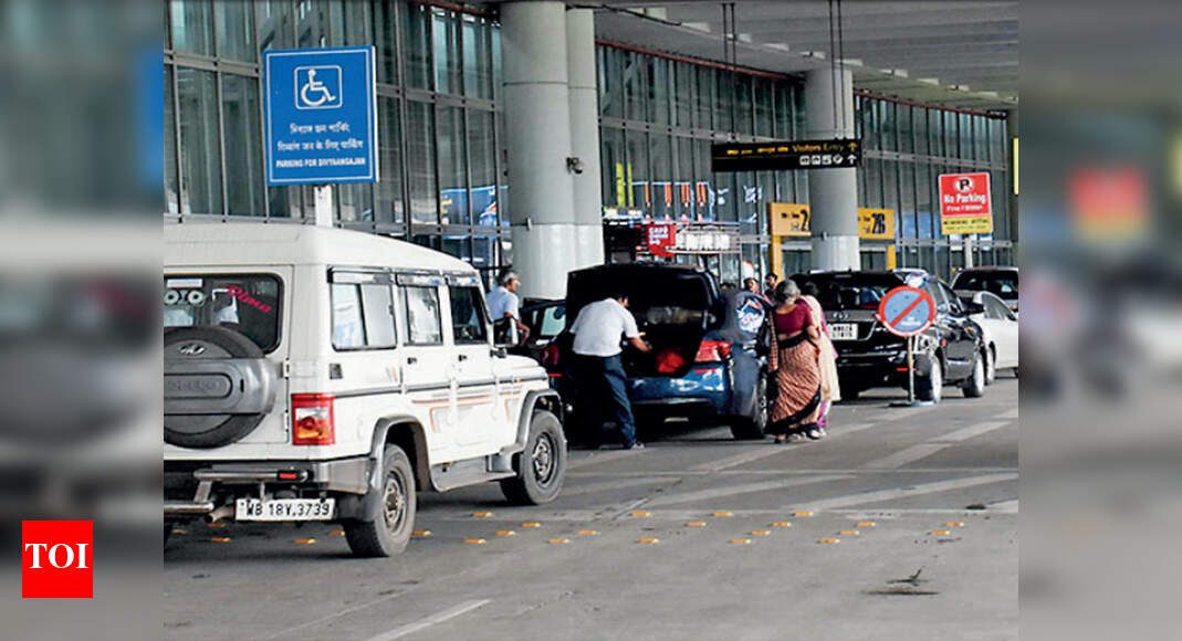 Vehicles of Kolkata airport staffers among those clamped in drive