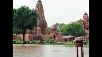 Madhya Pradesh: 100mm rainfall sends Khajuraho knee-deep under