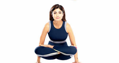 Shilpa Shetty Yoga Fuck - Shilpa Shetty Kundra: I have seen a lot of ups and downs in my life...I  didn't lose my sanity because of yoga and meditation | Hindi Movie News -  Times of India