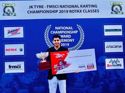 Shahan Ali Mohsin youngest to win senior category of National Karting Championship