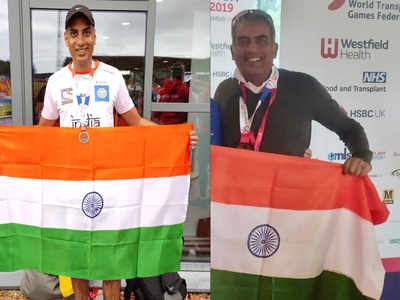Bengaluru doctor, brother who donated him kidney strike gold at Transplant Games