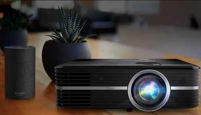 Portable mini projectors ideal for on-the-go presentations and meetings