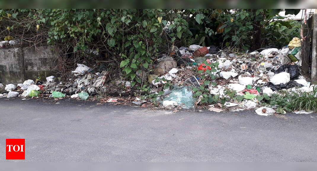 Garbage uncleared - Times of India
