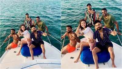 See Pics: Lovebirds Anushka Sharma and Virat Kohli are back from their  vacation in Goa - India Today