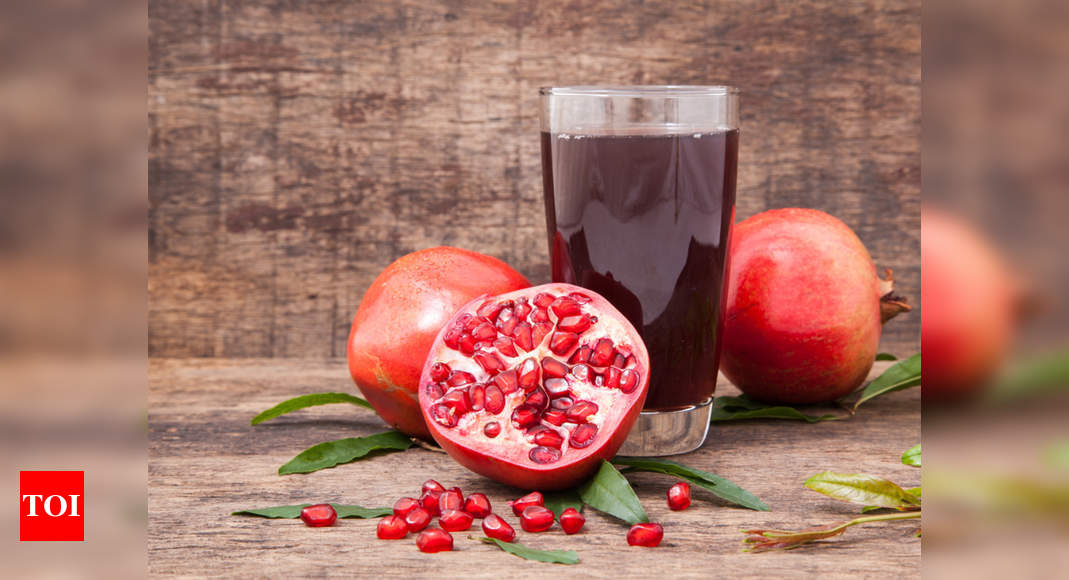 Pomegranate juice helps brain development of unborn babies Times of India