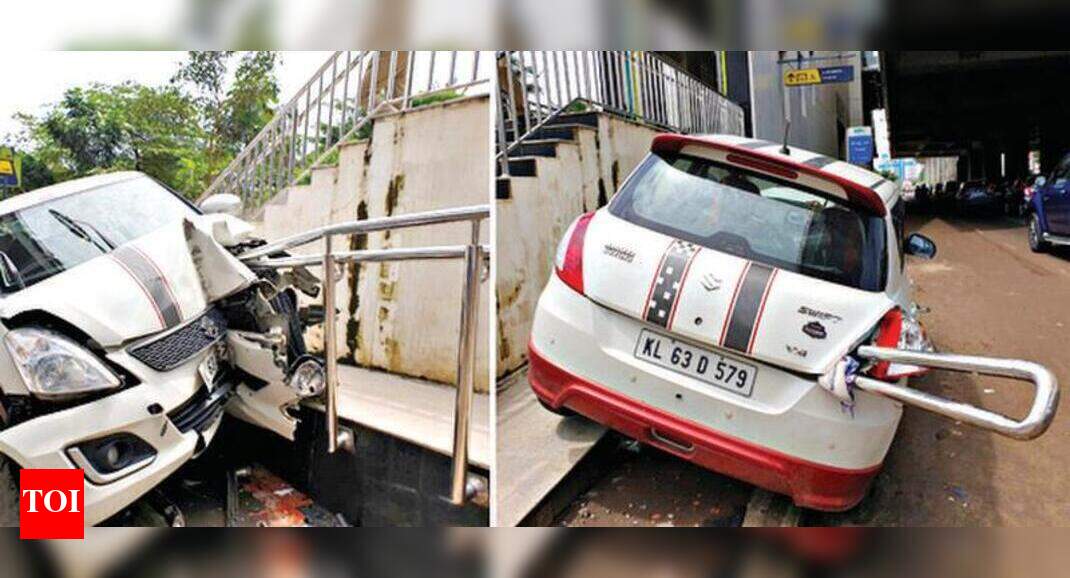 Man escapes after freak accident in Kochi | Kochi News - Times of India