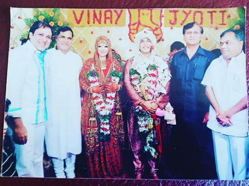 Nostalgic Vinay Anand Shares A Picture From His Wedding Album 