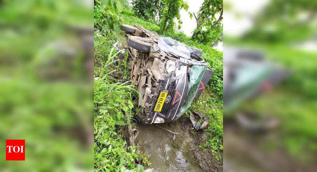 Triple seat riders killed as mini-truck rams bike | Nagpur News - Times ...