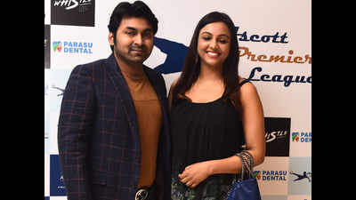 Udeep with Anita at Ascott Premier League 2019 after party at Radio Room