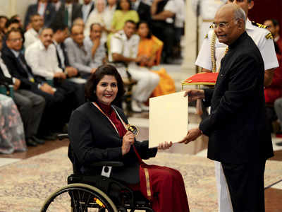 National Sports Awards: Deepa Malik basks in Khel Ratna glory, Bajrang Punia misses ceremony