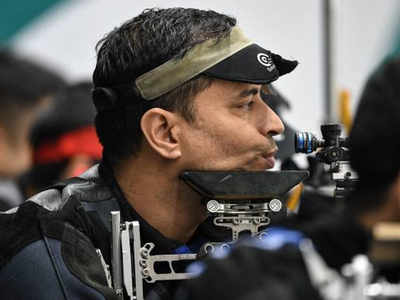 Shooting World Cup: Sanjeev Rajput wins silver, secures Olympic quota in 50m Rifle 3 Positions event