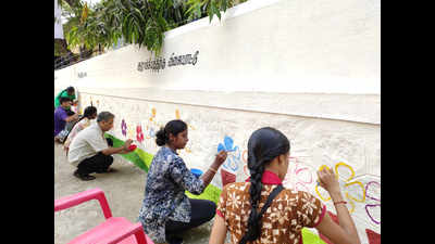 Cleaning up Chennai, one wall at a time