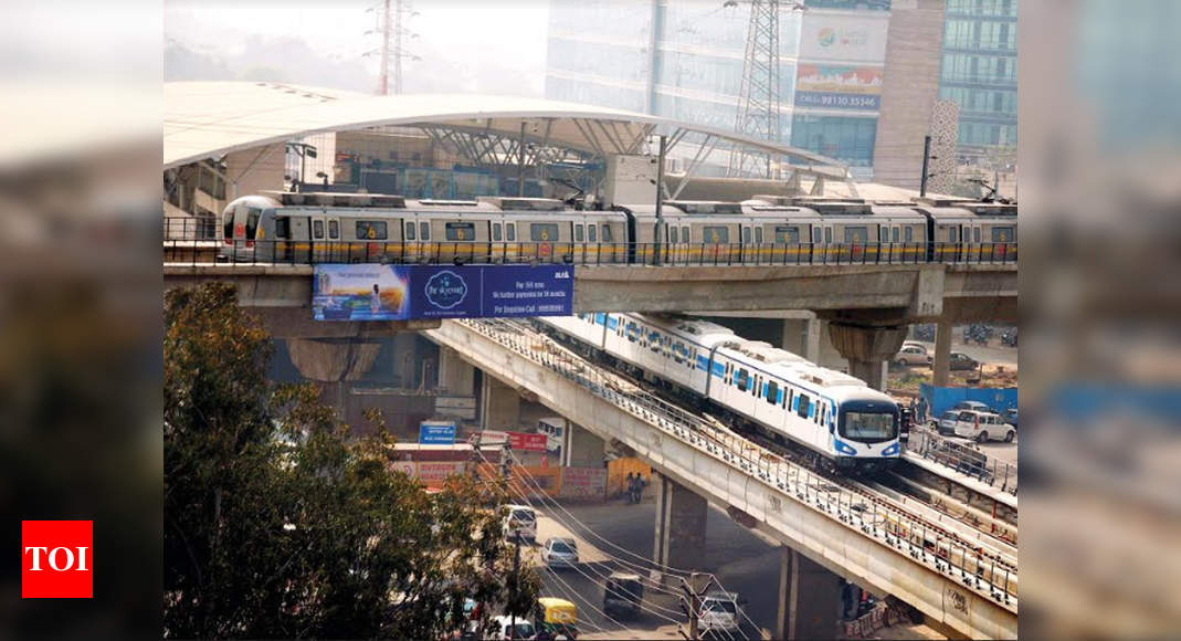 Metro lines cover only 3% of Gurugram | Gurgaon News - Times of India