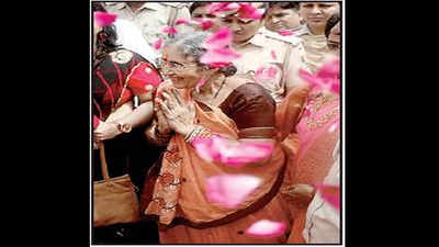 PM Modi’s wife Jashodaben in Ajmer
