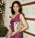 Shilpa at jewellery preview