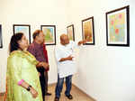 Jaipurites attend a photo exhibition