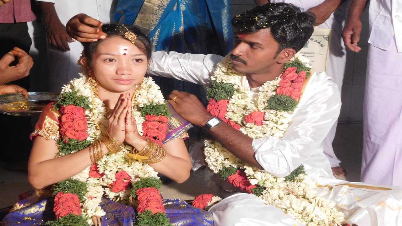Tamil Nadu man marries Filipino woman whom he befriended on Facebook Chennai News picture