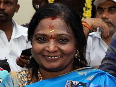 Tamil Nadu BJP chief Tamilisai Soundararajan appointed as Telangana ...