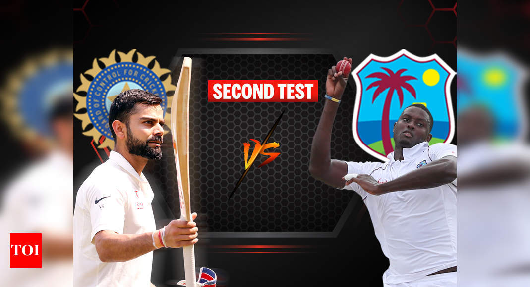 India Vs West Indies, 2nd Test Day 4: India Clinch Test Series 2-0 ...