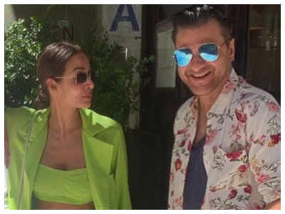 Sanjay Kapoor pulls Malaika Arora’s legs as she shares a picture clicked by Arjun Kapoor