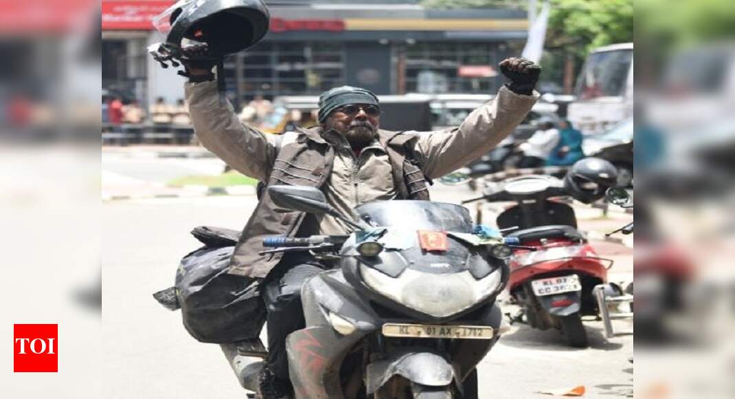 For this biker from Thiruvananthapuram, age is just a number ...