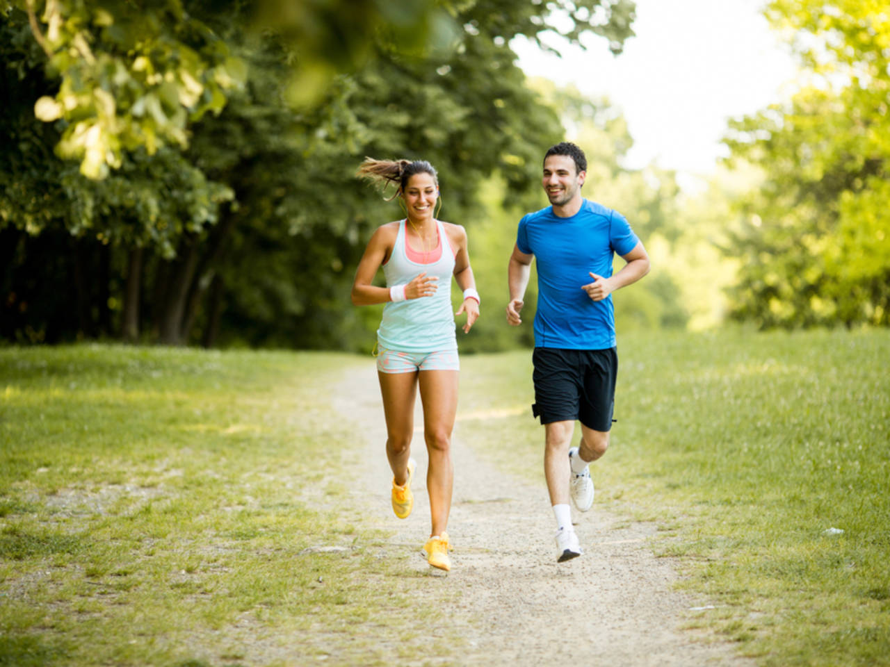 Running: Men instinctively run faster than women as it is more