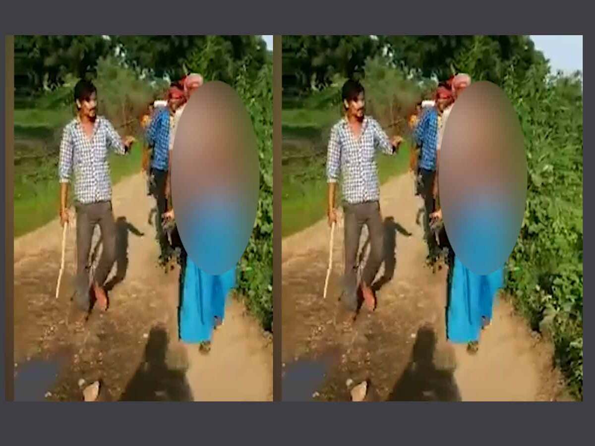 Madhya Pradesh Young tribal woman beaten up, paraded half-naked over inter-caste affair