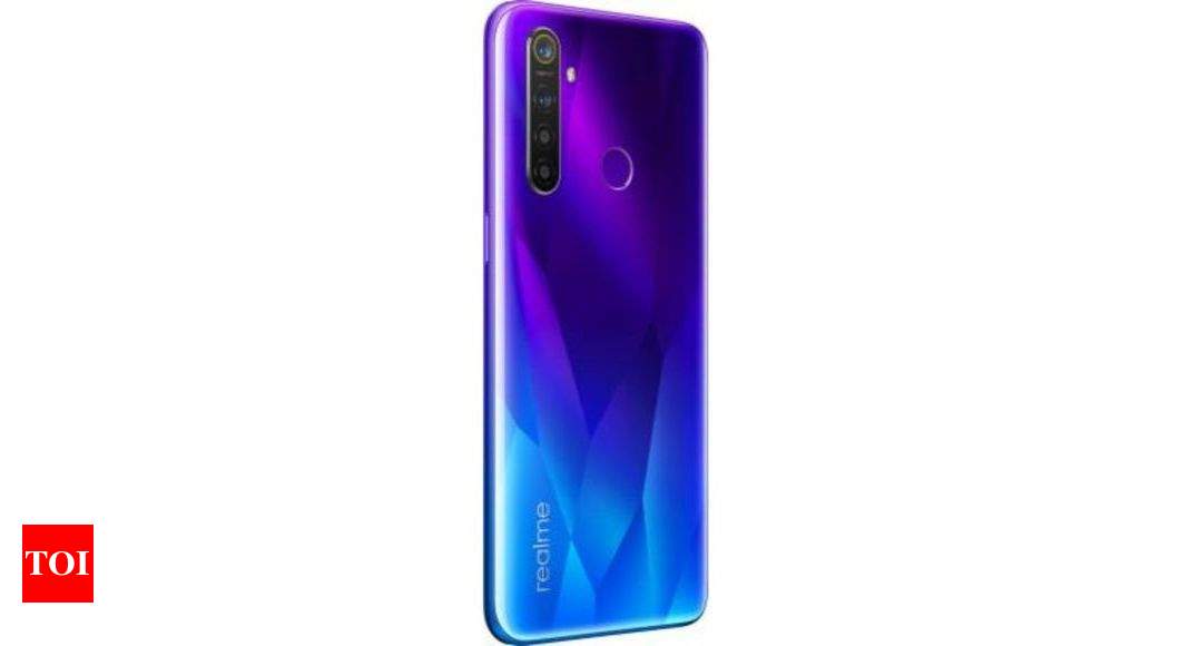 Realme 5 Pro Sale Realme 5 Pro With Quad Camera To Go On Its First Sale Today Price And Offers Times Of India