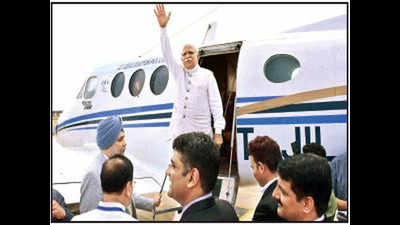 City gets maiden flight from Hisar carrying CM