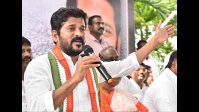 Congress MP Revanth Reddy calls Telangana CM, KTR ‘failures’