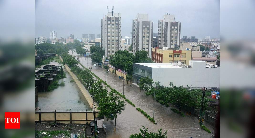 Gujarat likely to clock 100% seasonal rainfall today | Ahmedabad News ...