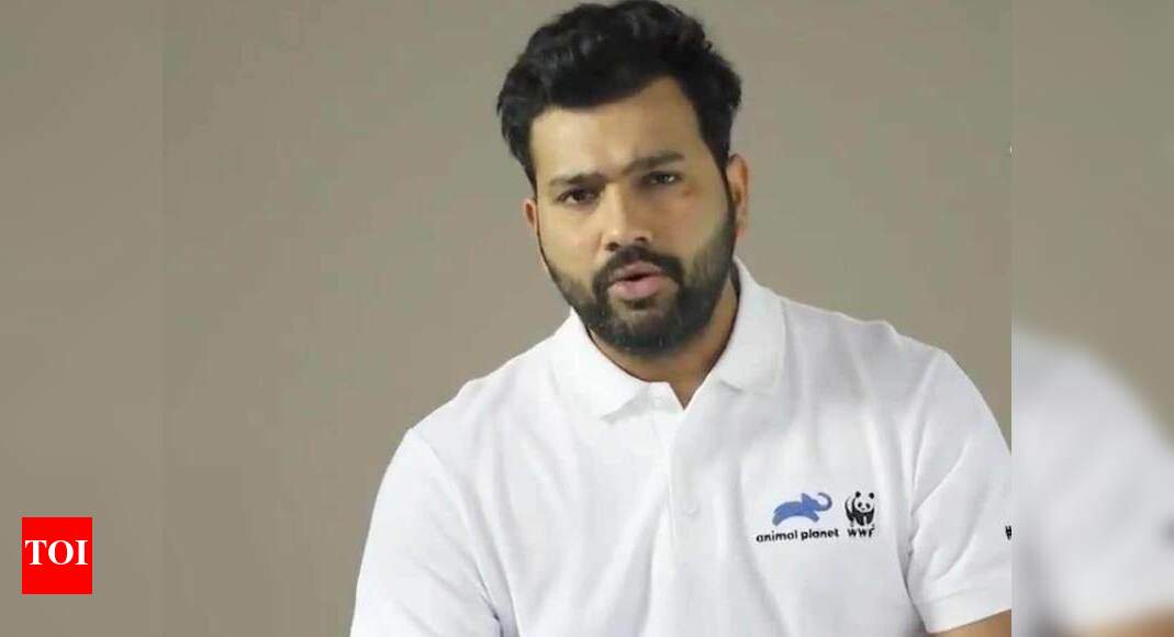 Rohit Sharma Bats For Conservation Of Rhinos | Off The Field News ...