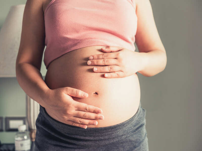 five month pregnancy in hindi