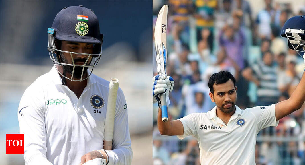 Ganguly calls for Rohit to replace Rahul in Tests