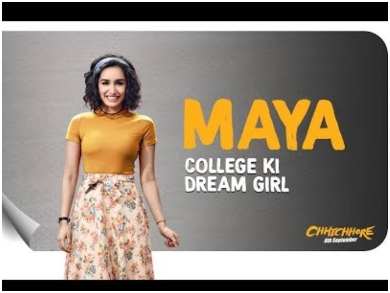 Chhichhore' dialogue promo: Meet Shraddha Kapoor as Maya aka ...