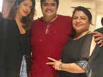 Priyanka Chopra with brother and mommy