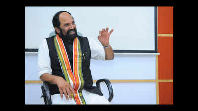 Uttam Kumar Reddy to continue as TPCC president | Hyderabad News ...