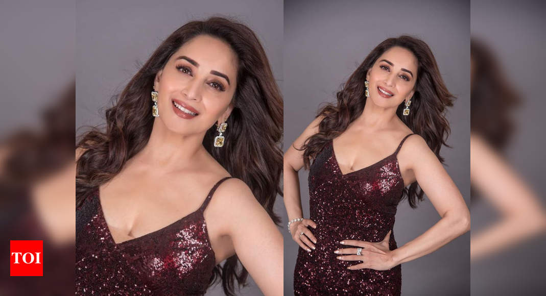 madhuri dixit dresses