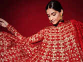 Sonam Kapoor's red anarkali is perfect for your first Karwa Chauth