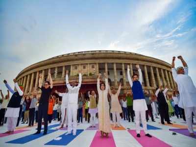 Om Birla launches Fit India drive in Parliament complex