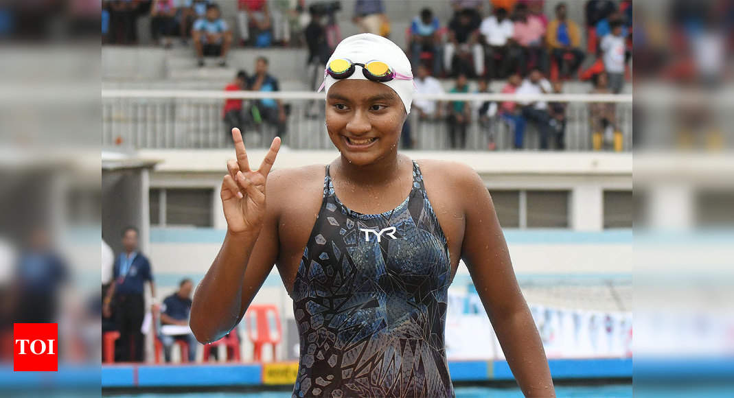 At 14, Apeksha Eager To Create A Splash In The Pool 